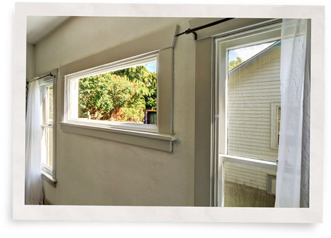 indow窗嵌件安装在历史悠久的住宅中，以提高能效